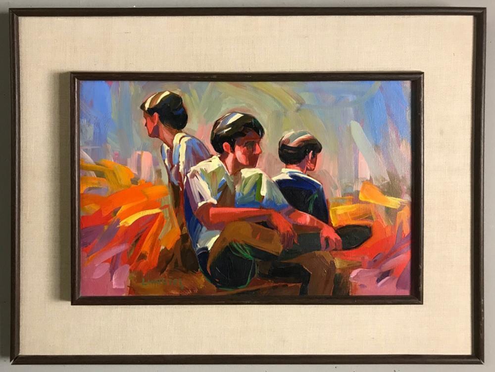 Keith Lindberg comparable auction result: keith lindberg california dreaming oil on canvas