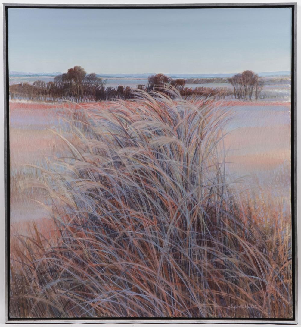 GOOD SIGNED ORIGINAL LANDSCAPE PAINTING sold by Jackson's International, lot 513 — auction record photograph