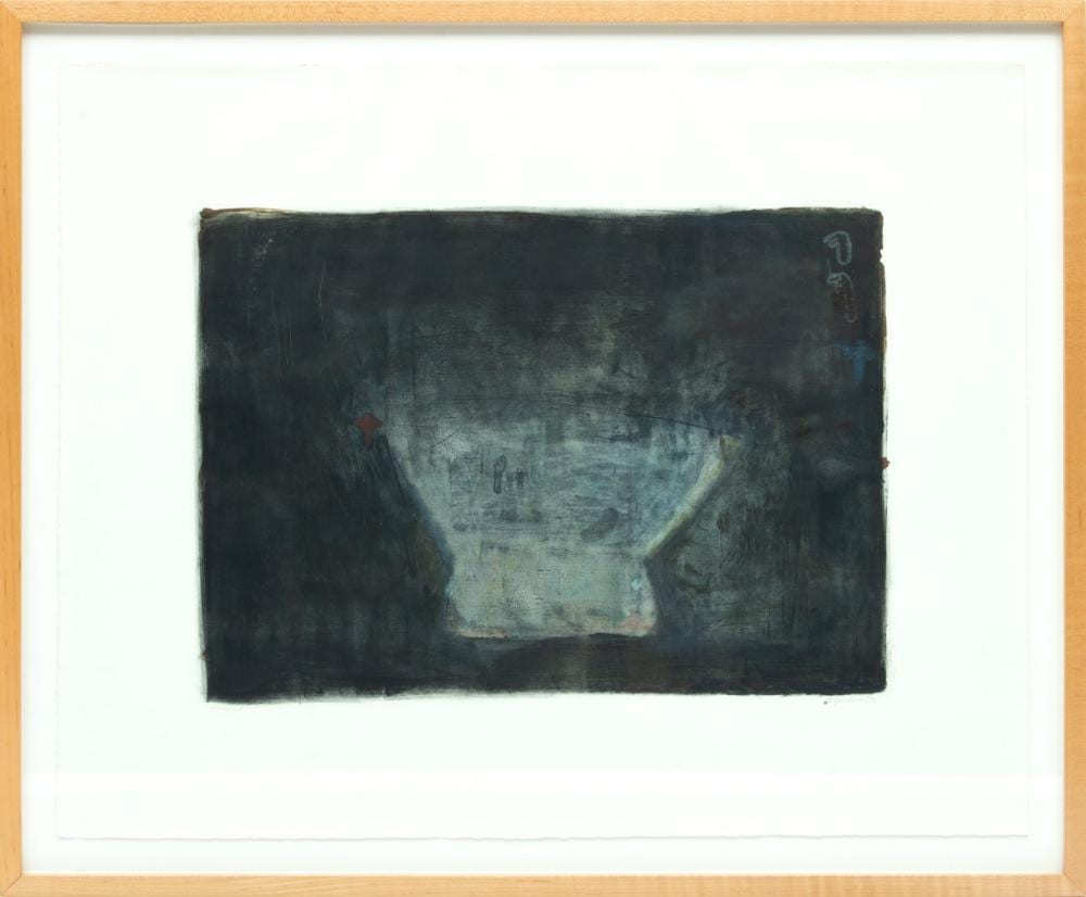 Brenda Joyce Goodman comparable auction result: brenda joyce goodman cass corridor nyc b 1943 monoprint on wove paper 1986 h 14 w 19 5