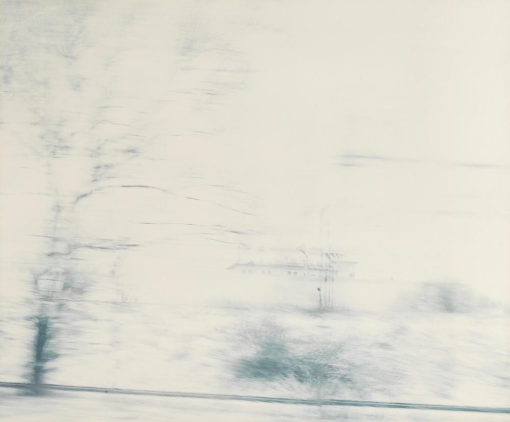 Ori Gersht comparable auction result: ori gersht b 1967 white noise untitled 2 1999 signed in ink and cred