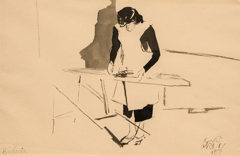 Kurt Absolon comparable auction result: kurt absolon adele ironing
