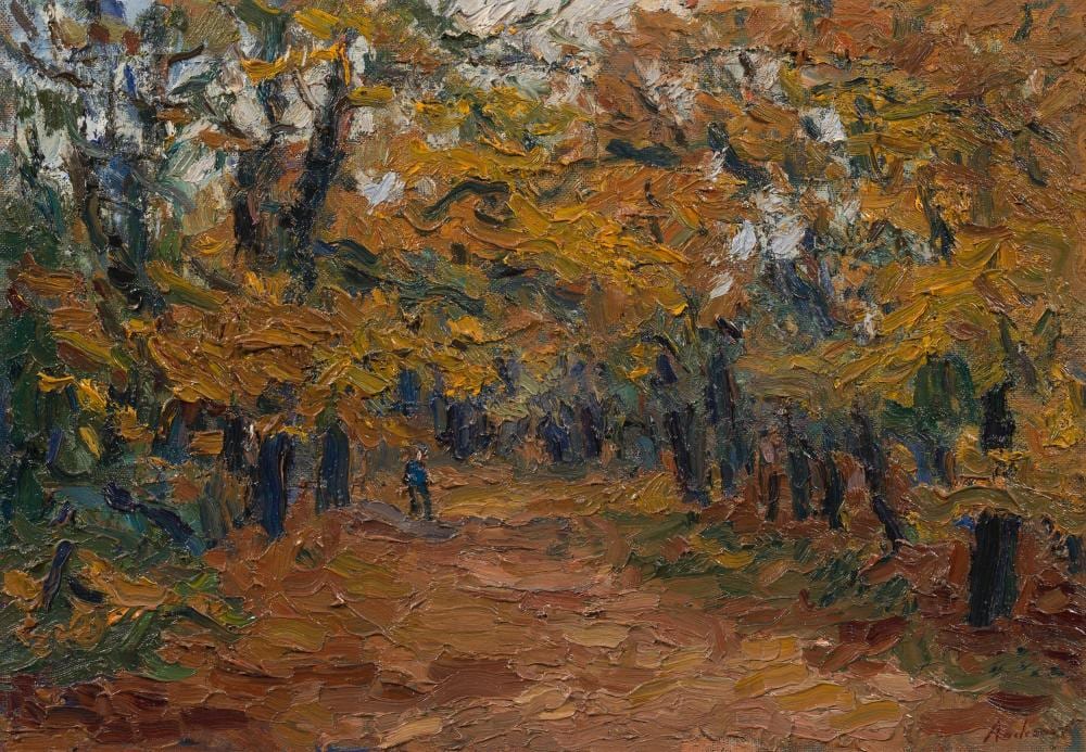 Hans Andreas comparable auction result: hans andreas autumn landscape