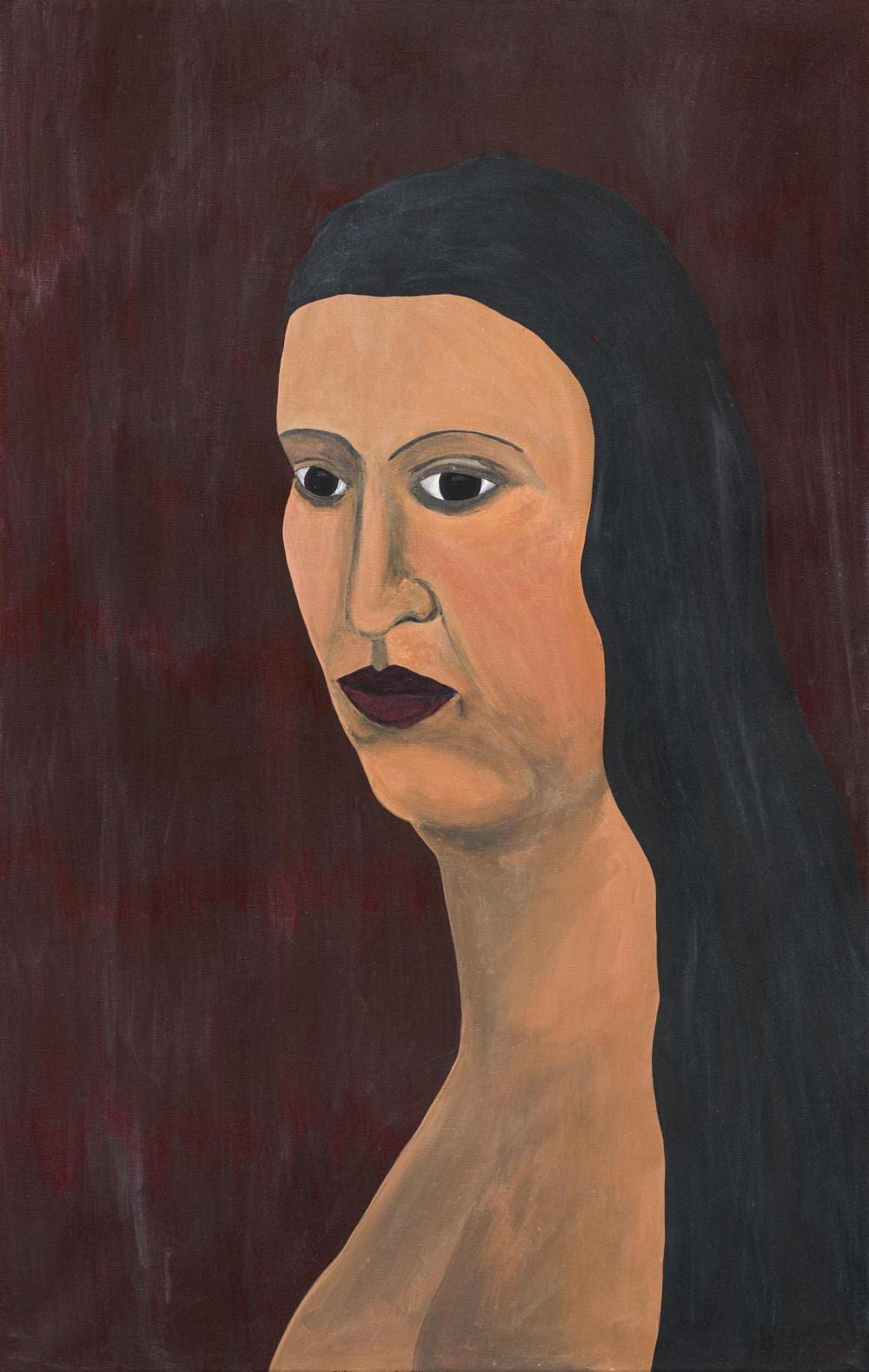 Walter Navratil comparable auction result: walter navratil portrait of a woman