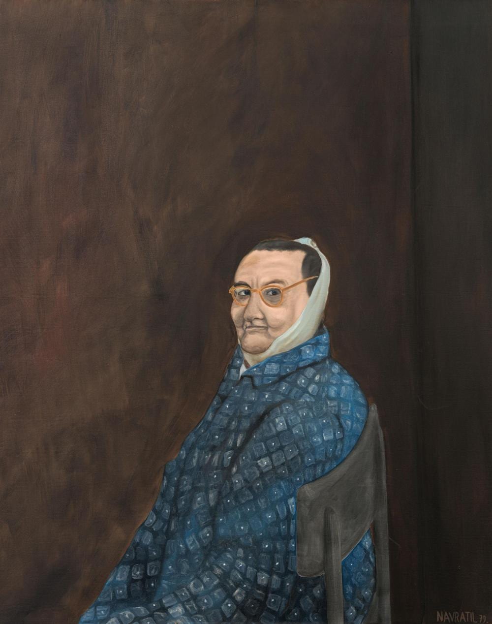 Walter Navratil comparable auction result: walter navratil old woman