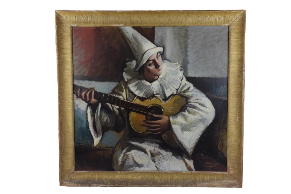 pulcinella e la chitarra · DAMS Casa d'Aste · 2023-04-05 Giannino Marchig comparable auction result: pulcinella e la chitarra