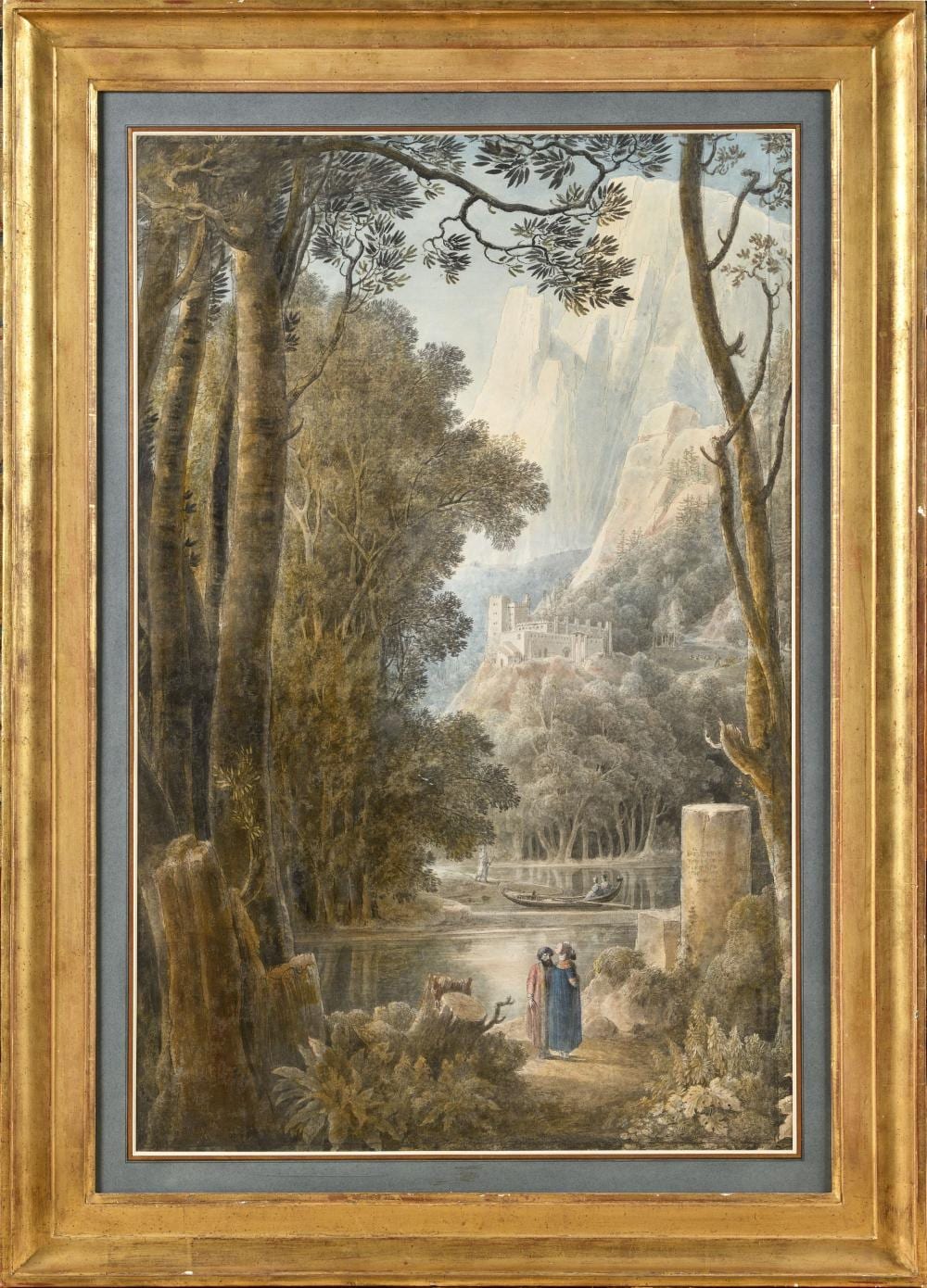 Louis-François Cassas comparable auction result: louis fran ois cassas azay le ferron 1756 versailles 1827 o