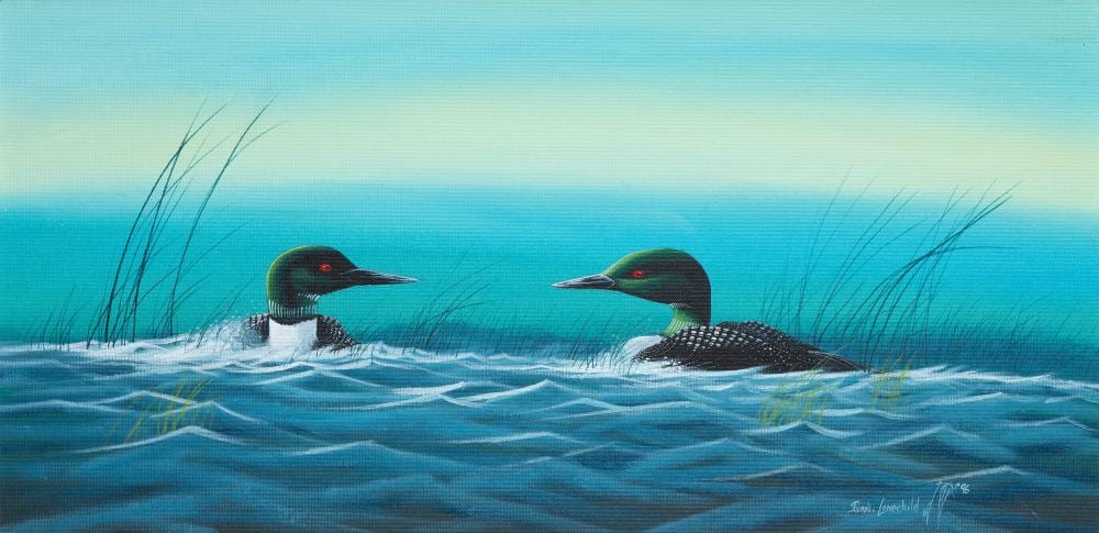 Ivan Lonechild comparable auction result: ivan lonechild on rocky waters