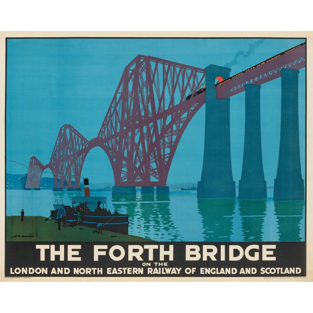 Henry George Gawthorn comparable auction result: henry george gawthorn 1879 1941 the forth bridge