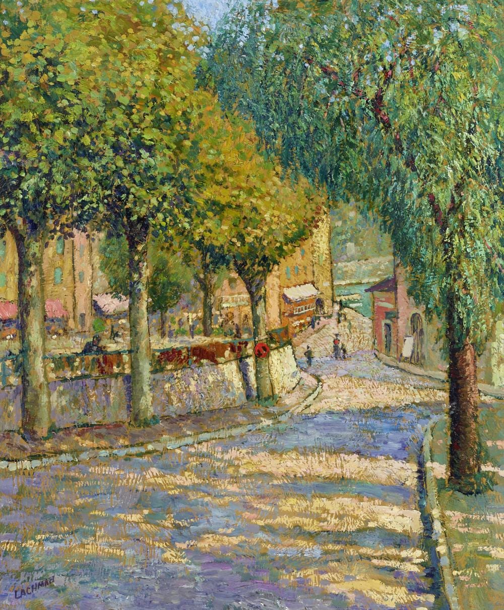 harry b lachman american 1886 1975 chemin au port villefranche 24 x 20in 61 x 50 8cm · Bonhams · 2023-04-18 Harry B. Lachman comparable auction result: harry b lachman american 1886 1975 chemin au port villefranche 24 x 20in 61 x 50 8cm