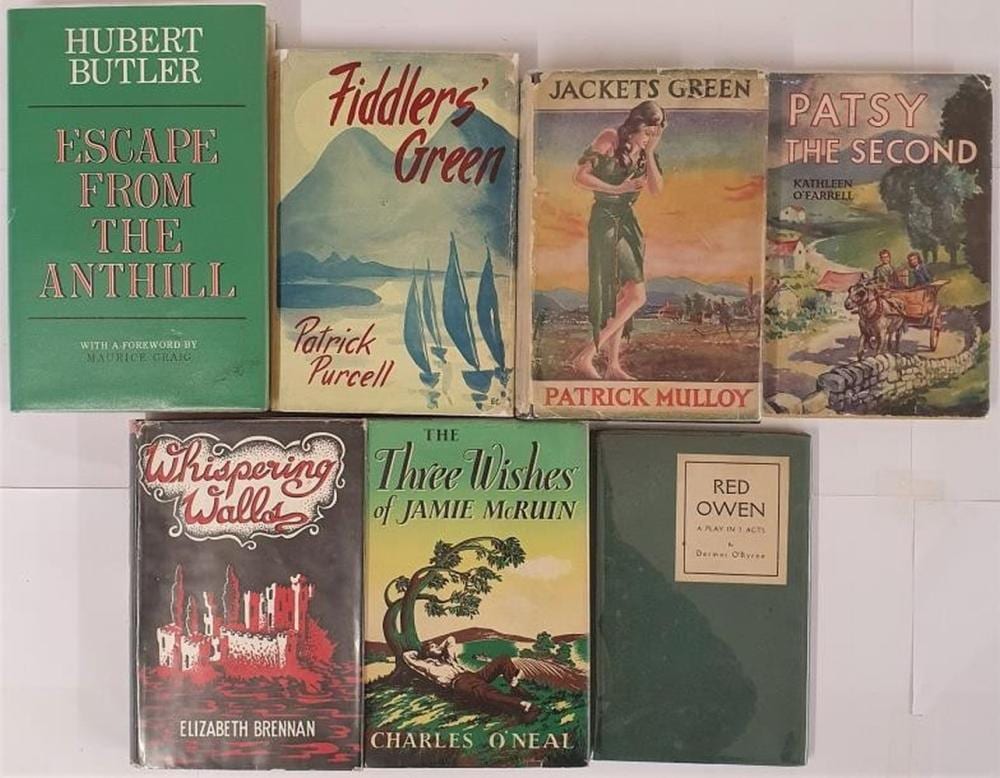 Charles (1881) Wheeler comparable auction result: red owen a play in 3 acts by dermot o byrne 1919 1st ed the three wishes of jamie mcruin by charle