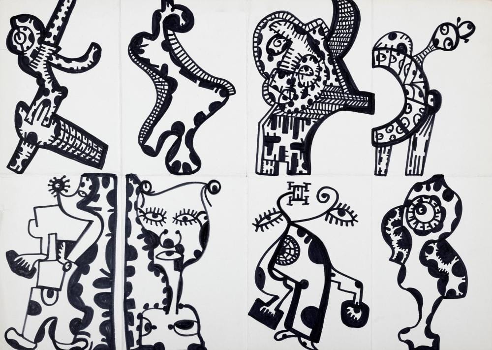 Sebastiano Carta comparable auction result: sebastiano carta 1913 1973 2 drawings