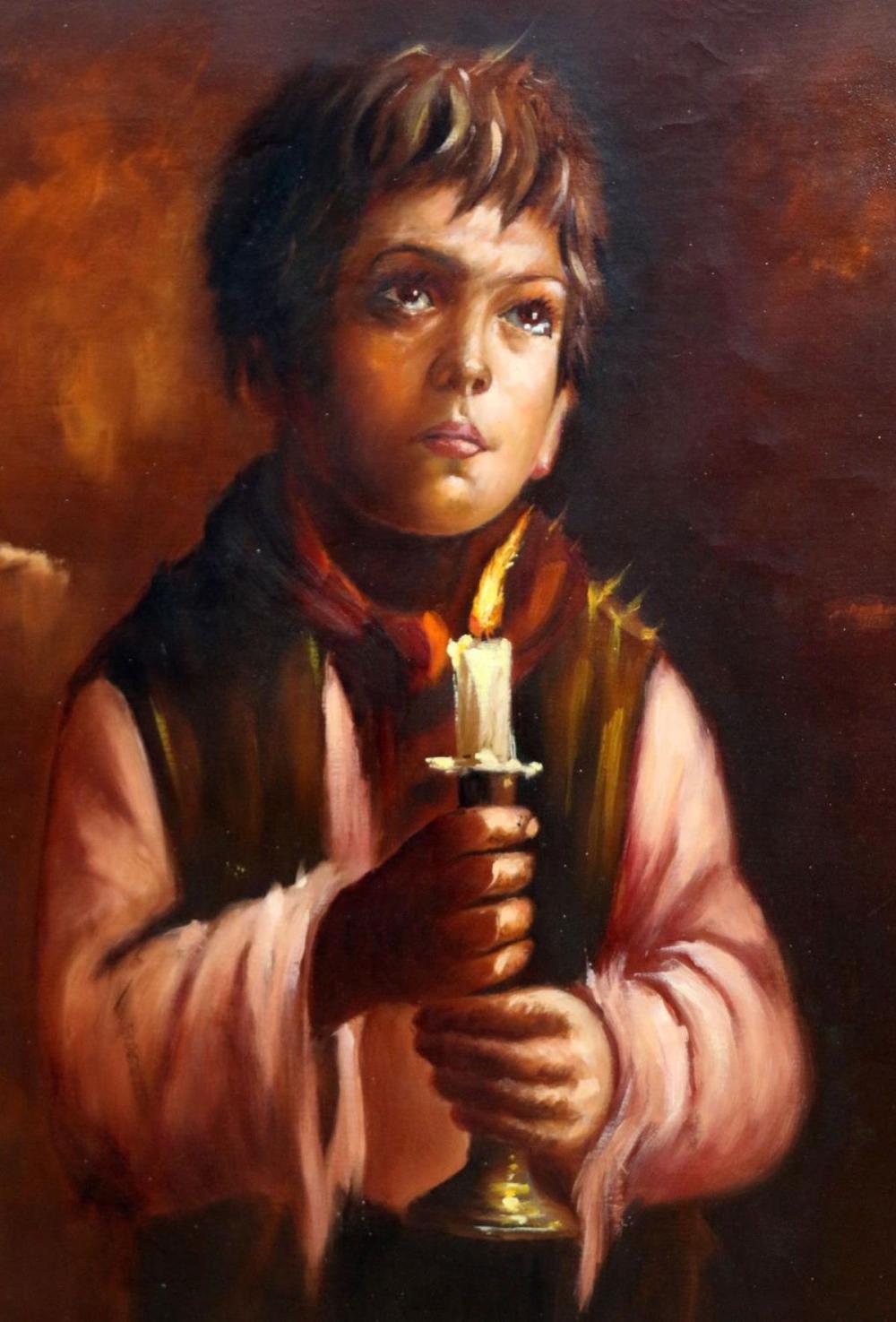 Alberto Cecconi comparable auction result: alberto cecconi original italian oil painting