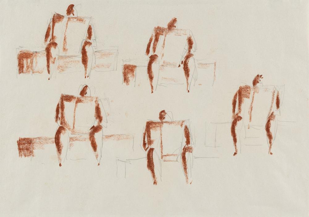 Alfred Lörcher comparable auction result: alfred l rcher 1875 stuttgart 1962 5 sitzende