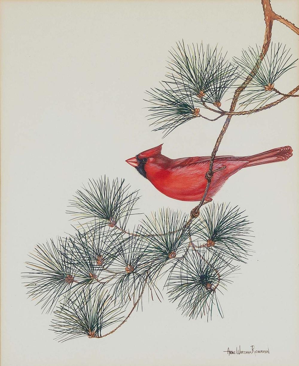 Anne Worsham Richardson comparable auction result: anne worsham richardson