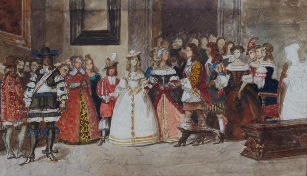 Scipione Vannutelli comparable auction result: scipione vannutelli 1833 1894 sc ne de cour aquarelle crayon et encre sur papier 18 x 30 cm vue watercolor p
