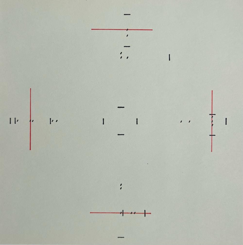Barry LeVa comparable auction result: barry le va 1941 2021 usa installation floor plan for any space surrounded by four walls