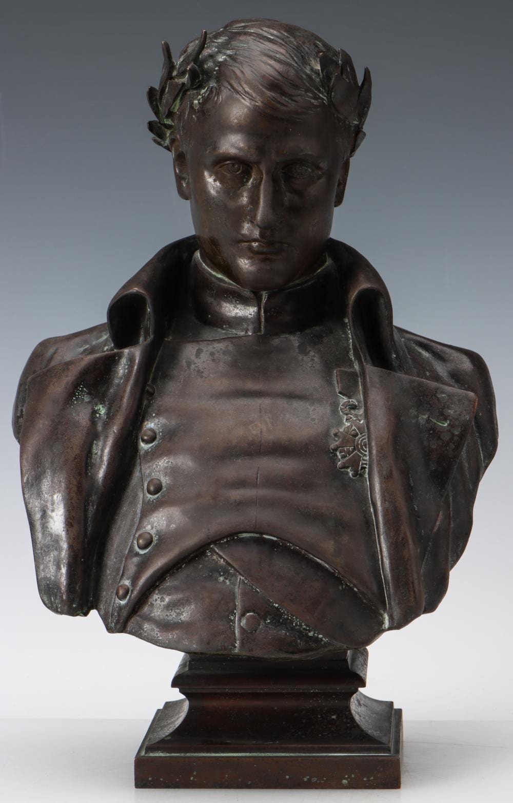 Émile Gaudissard comparable auction result: emile gaudissard french 1872 1956 rare bronze bust of napoleon late 19th c
