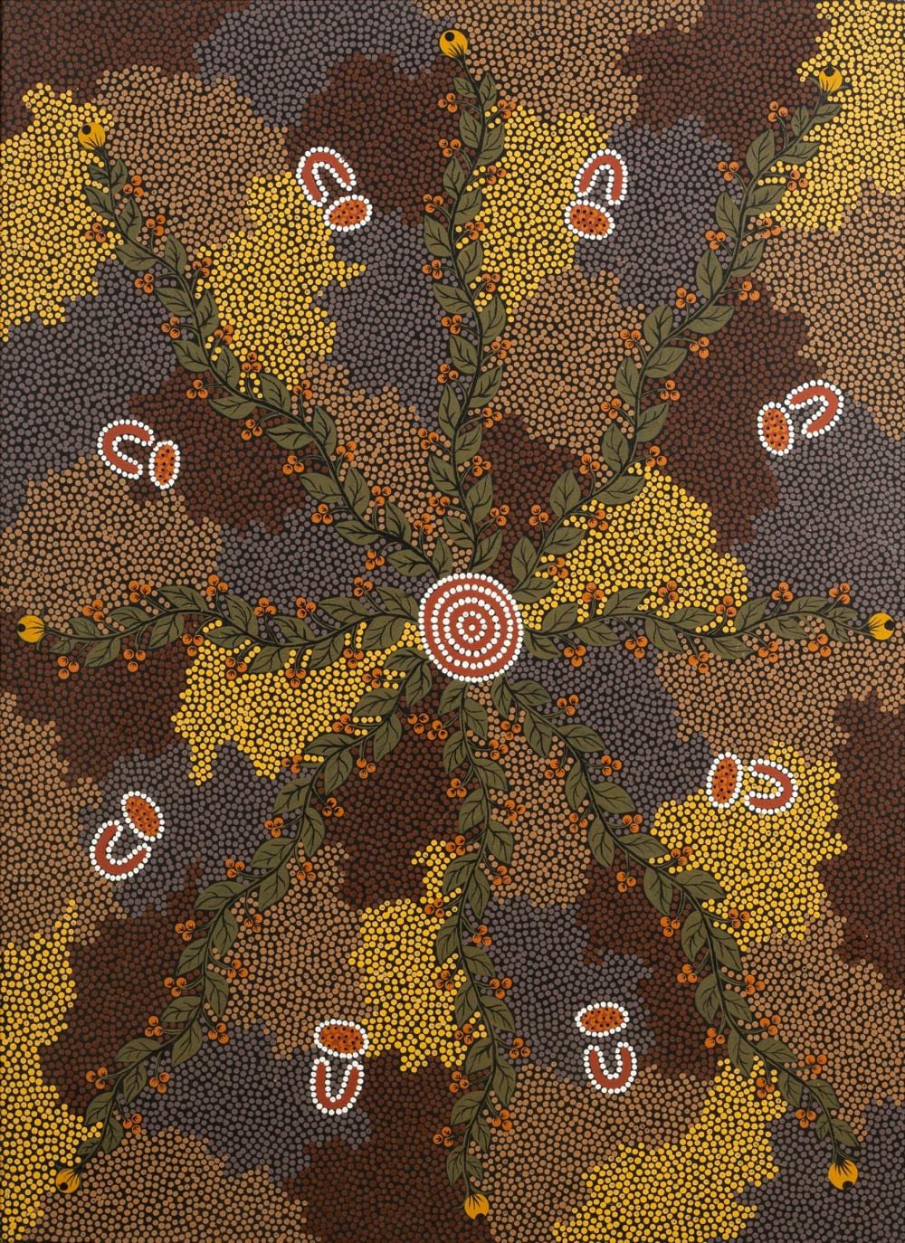 mary dixon nungarrayi 1942 bush berry · Abell Auction · 2023-06-22 Mary Dixon Nungarrayi comparable auction result: mary dixon nungarrayi 1942 bush berry