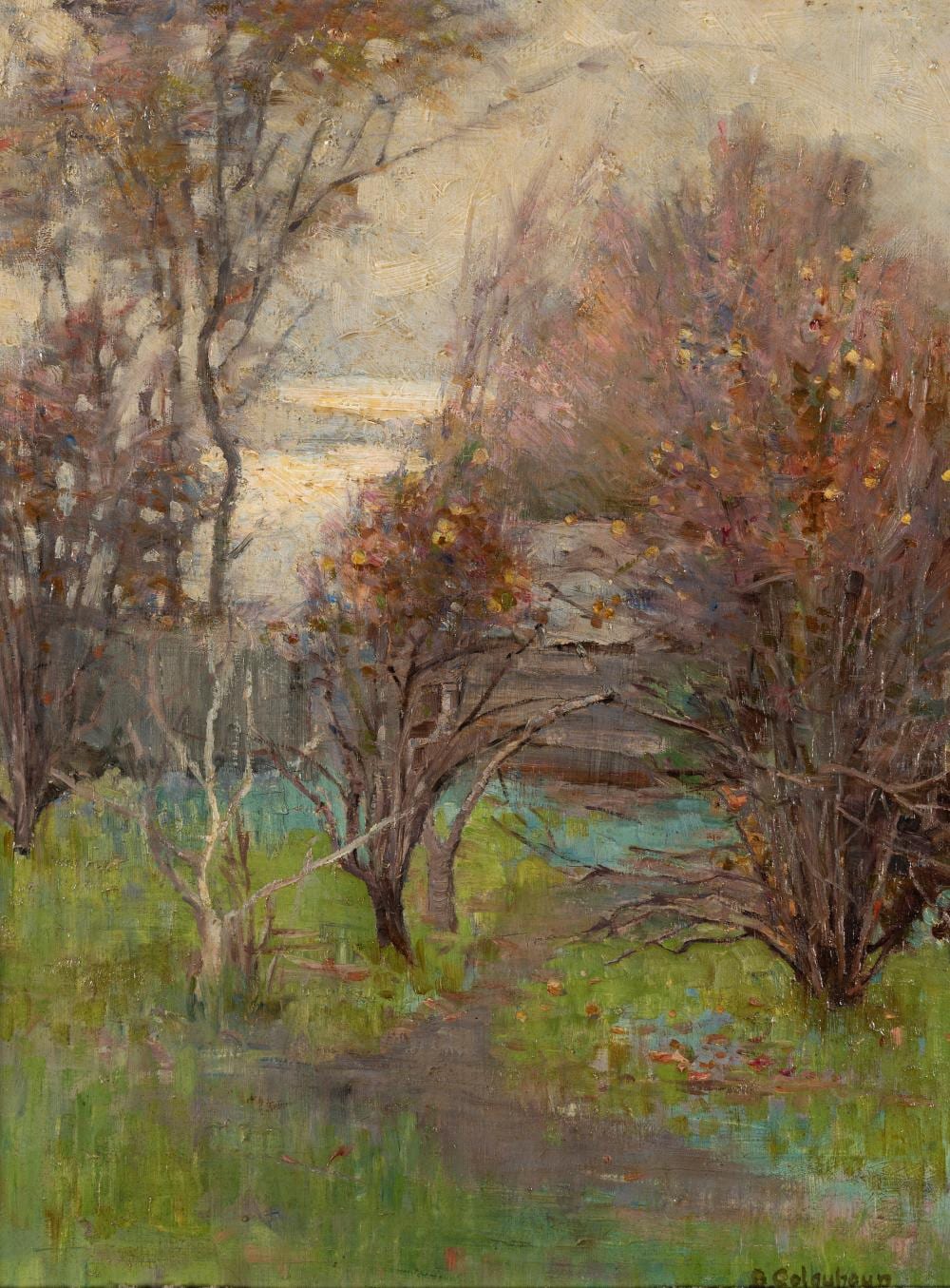 Alexander Colquhoun comparable auction result: alexander douglas colquhoun 1862 1941 the orchard