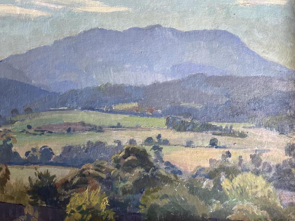 Douglas Dundas comparable auction result: douglas dundas 1900 1981 mt wellington tasmania