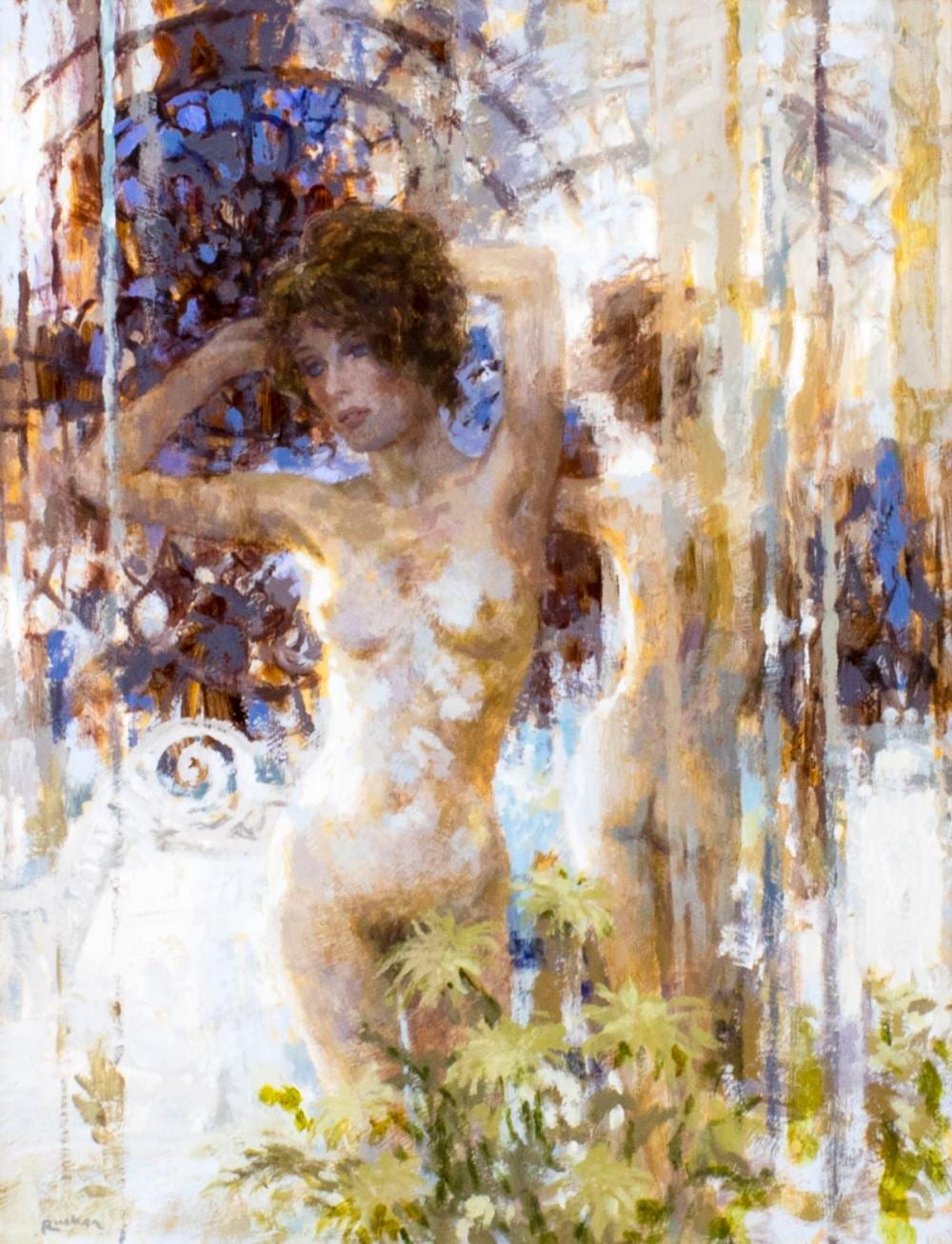 Harrison Rucker comparable auction result: harrison rucker nc 1930 2020 oil painting