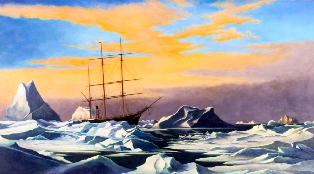 Scott Cameron comparable auction result: scott cameron de b 1946 oil painting