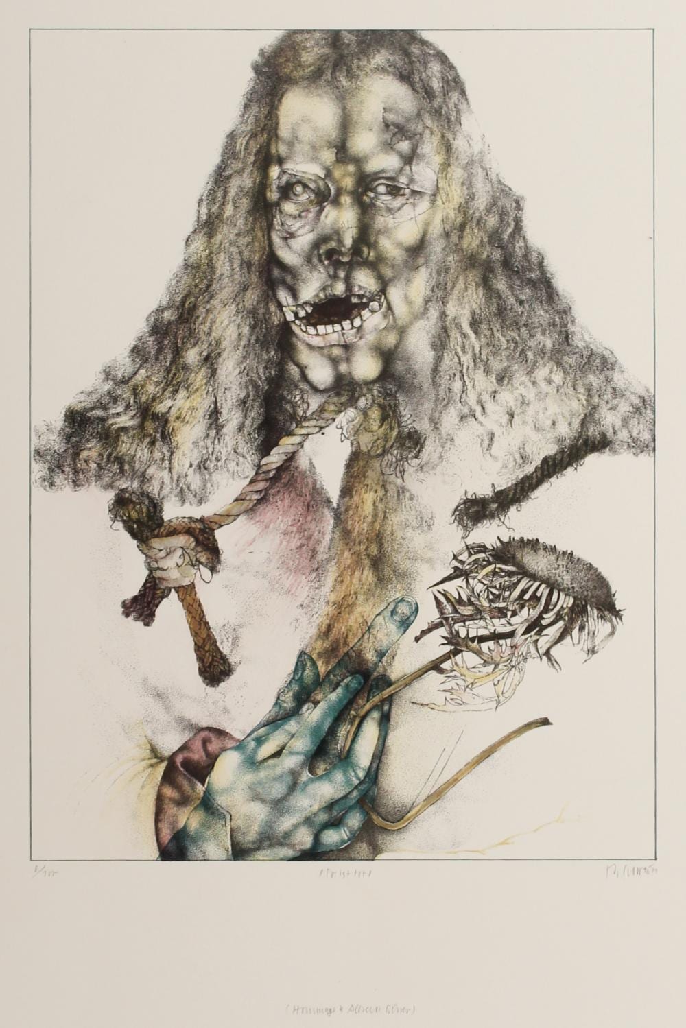 Hans Georg Rauch comparable auction result: hans georg rauch german 1939 1993 lithograph