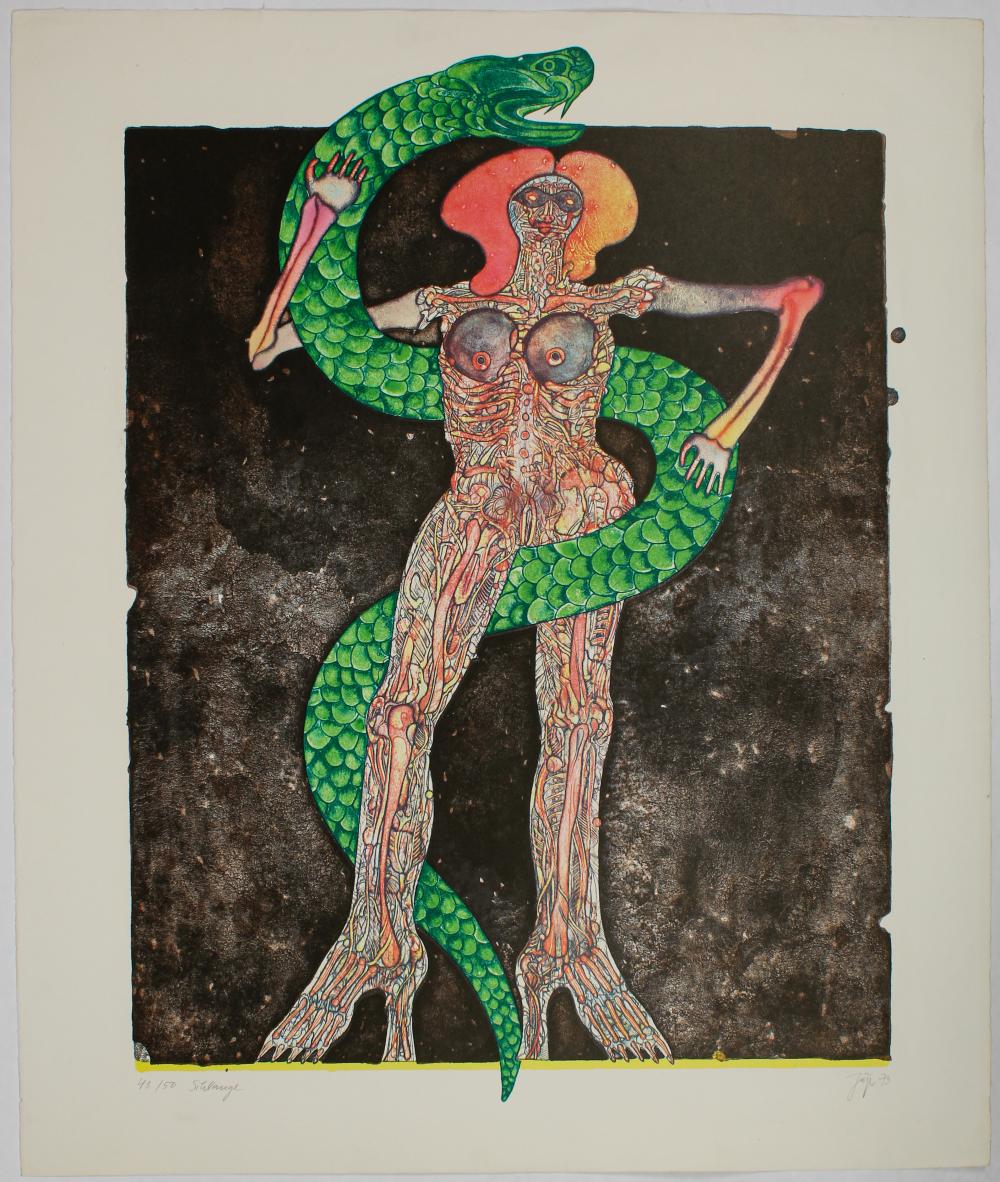 Bernhard Jager comparable auction result: bernhard jager german b 1935 schlange