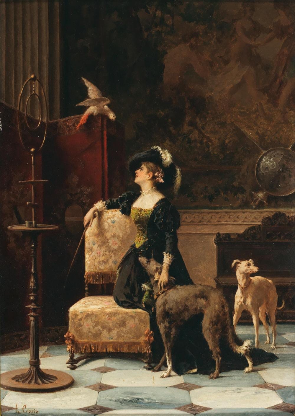 Luigi Crosio comparable auction result: luigi crosio