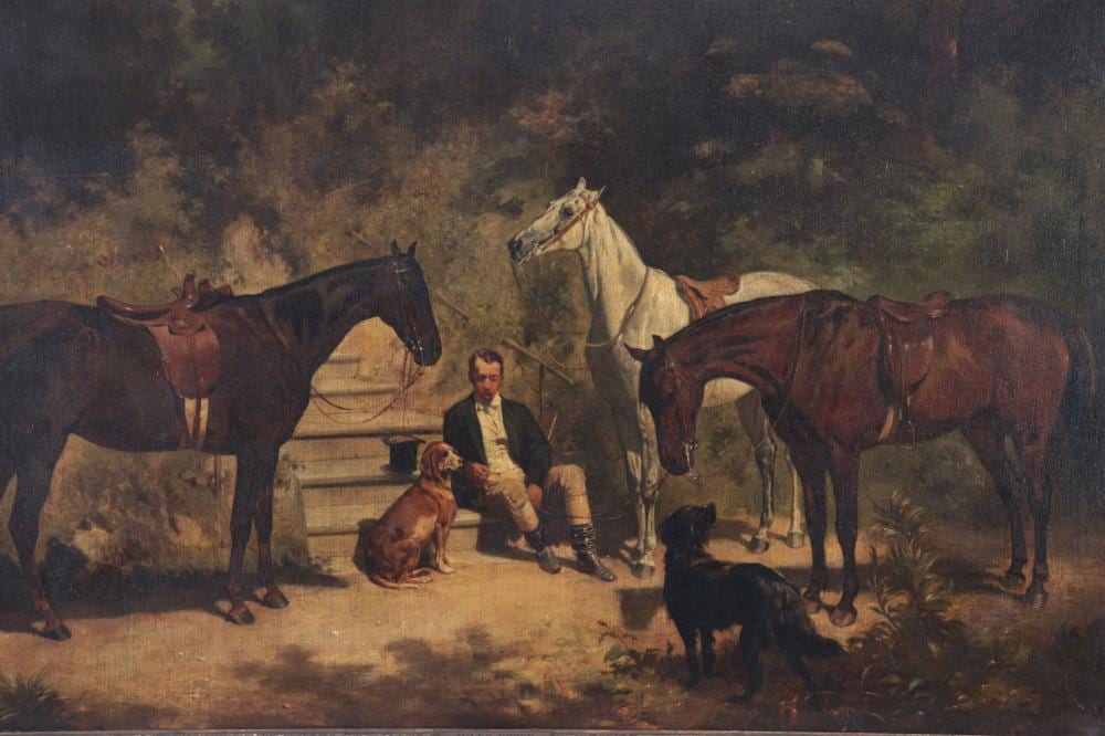 Jules Didier comparable auction result: jules didier the morning ride