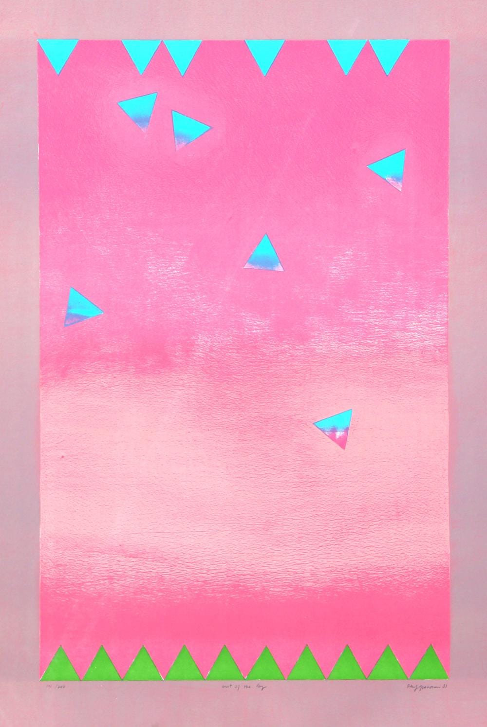 oluf gravesen out of the sky lithograph · RoGallery · 2023-04-28 Oluf Gravesen comparable auction result: oluf gravesen out of the sky lithograph