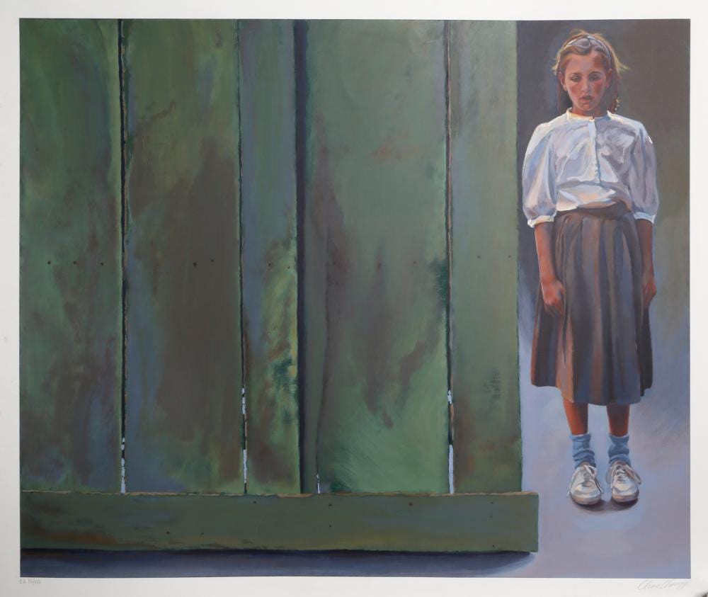 Chase Chen Chenoff comparable auction result: chase chen chenoff lost shadow screenprint