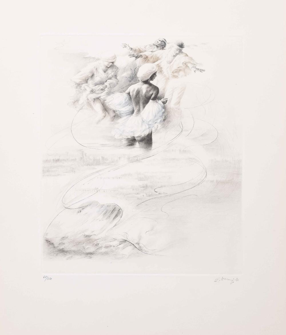 Eduardo Naranjo comparable auction result: eduardo naranjo mart nez son de negros en cuba serie poeta en nueva york