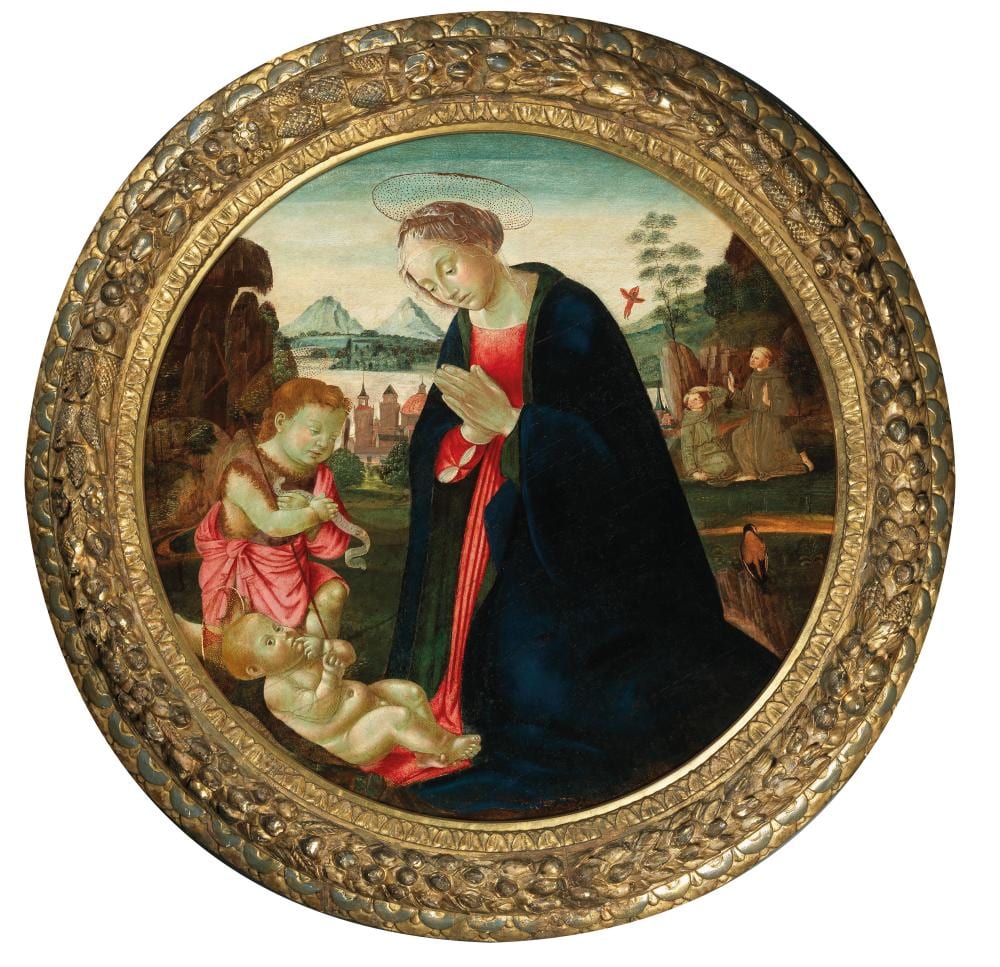 Domenico Ghirlandaio comparable auction result: workshop of domenico ghirlandaio