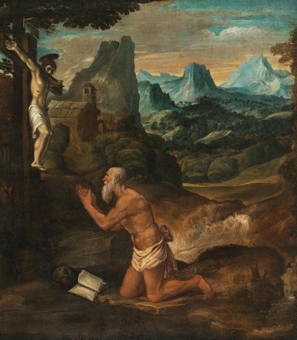 Domenico Campagnola comparable auction result: domenico campagnola