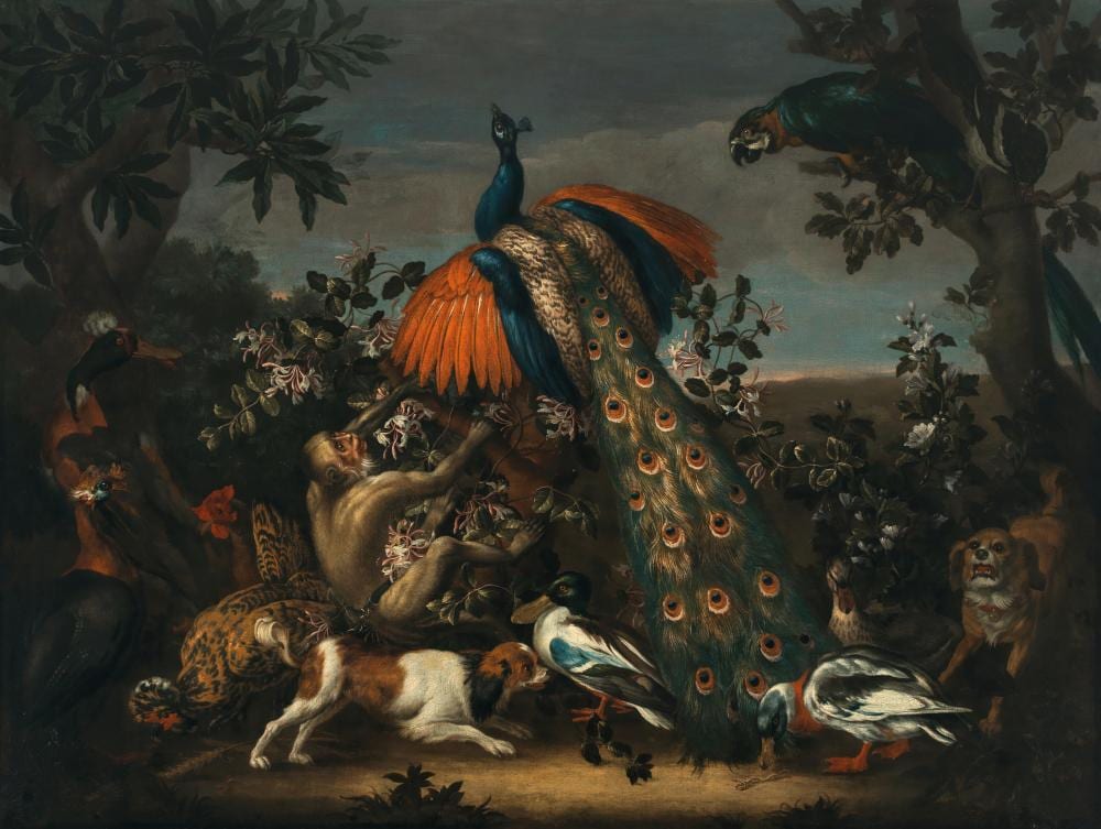 Antoine Monnoyer comparable auction result: attributed to antoine monnoyer