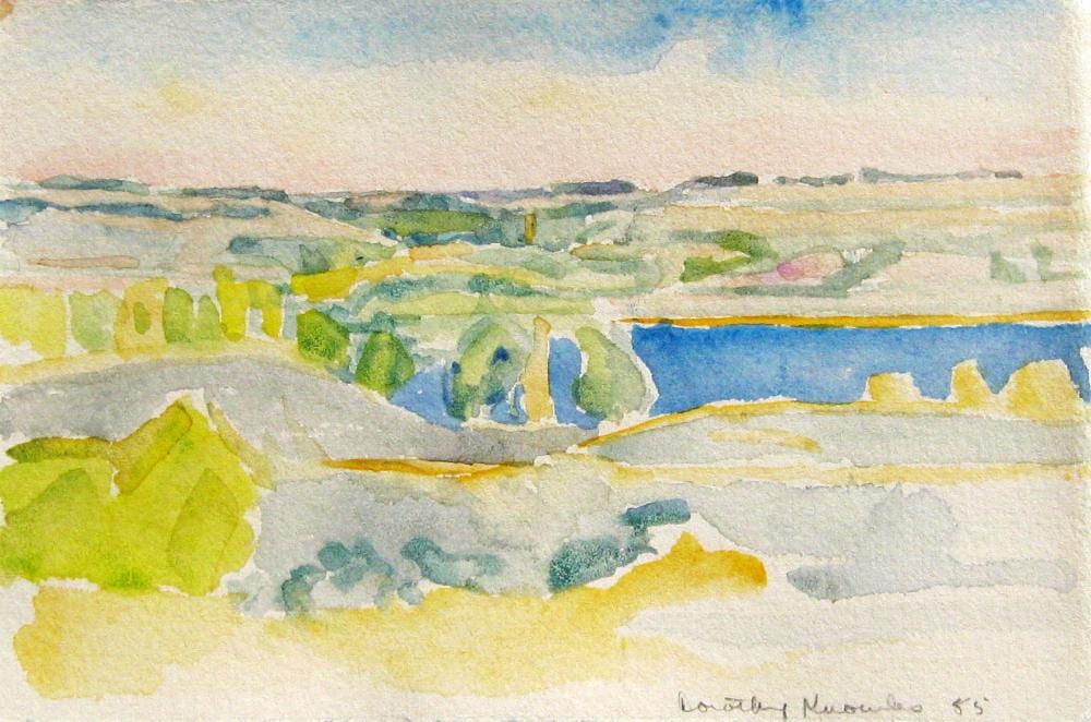 Dorothy Elsie Knowles comparable auction result: dorothy elsie knowles blue water