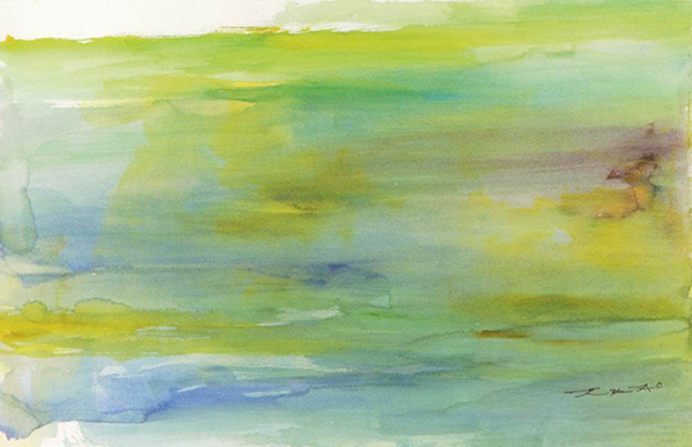趙無極 Zao Wouki ( Chinese-American, 1929-2010 ) comparable sale