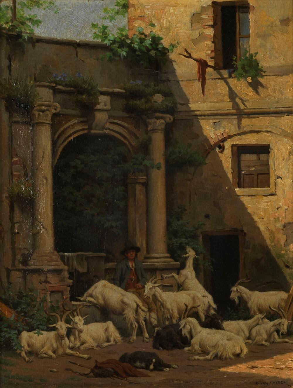 Evert van Muyden comparable auction result: evert van muyden 1853 1922