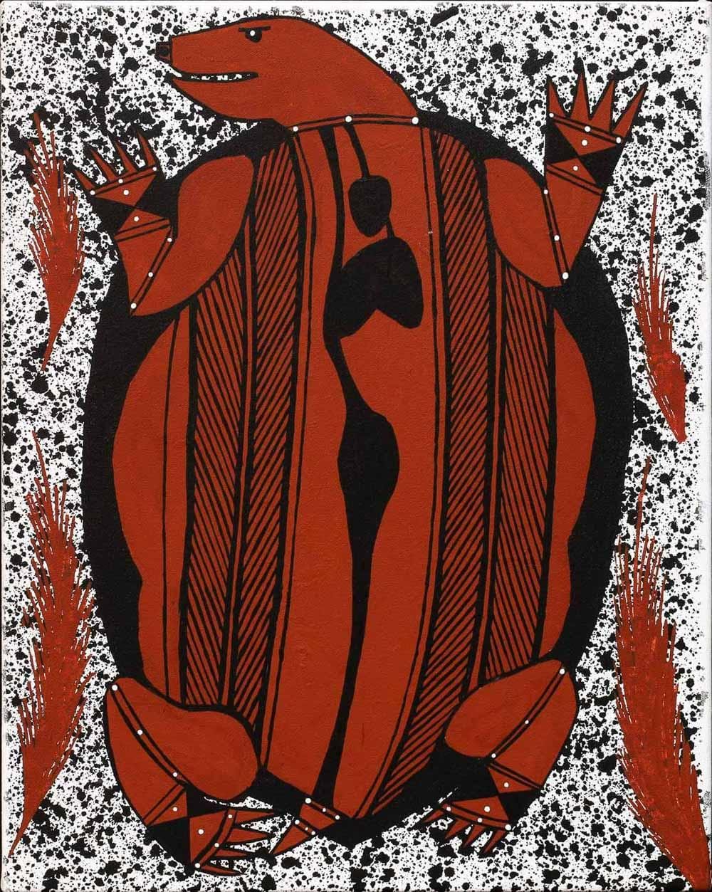 Samuel Nayinggul comparable auction result: samuel nayinggul short neck turtle