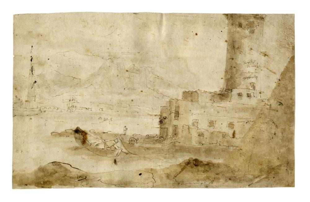 thomas wijck veduta del golfo di napoli 1659 · Gonnelli Casa d'Aste · 2023-05-23 Thomas Wijck comparable auction result: thomas wijck veduta del golfo di napoli 1659