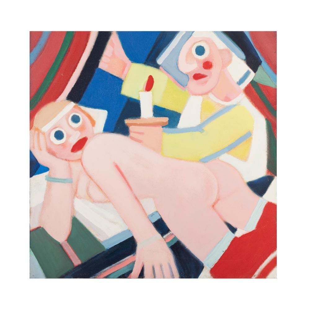 jack donovan 1934 2010 pink downey series oil on canvas 76 5 x 76 5cm signed provenance from the collection of patrick macentee sc · Adam's · 2023-05-09 Jack Donovan comparable auction result: jack donovan 1934 2010 pink downey series oil on canvas 76 5 x 76 5cm signed provenance from the collection of patrick macentee sc