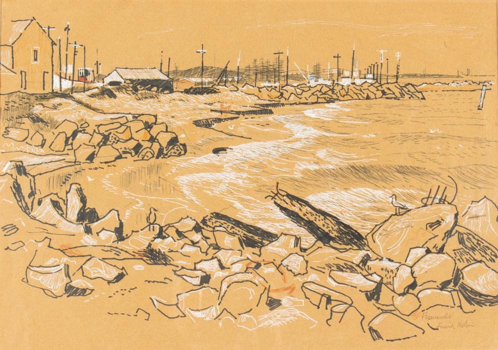 Frank Norton comparable auction result: frank norton fremantle mixed media