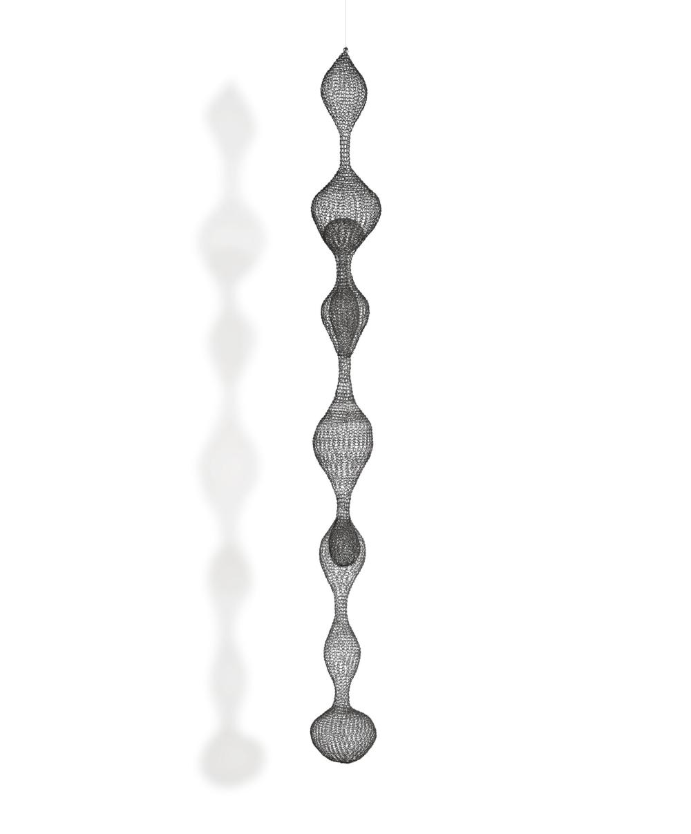 Ruth Asawa comparable auction result: ruth asawa 1926 2013 untitled s 410 hanging seven lobed three part
