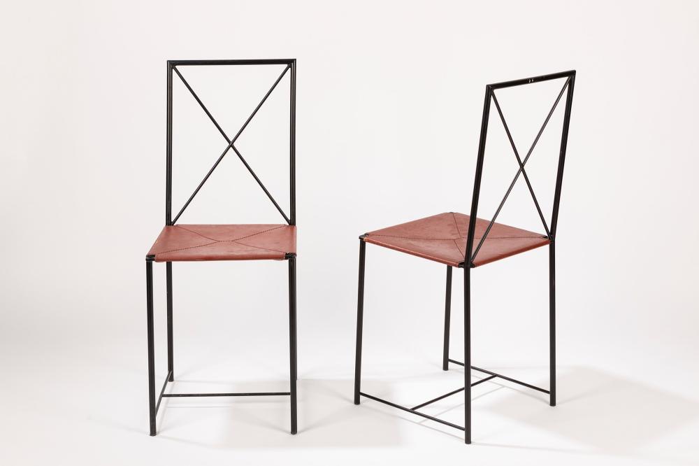 Mario Asnago comparable auction result: mario asnago claudio vender six chairs 1985