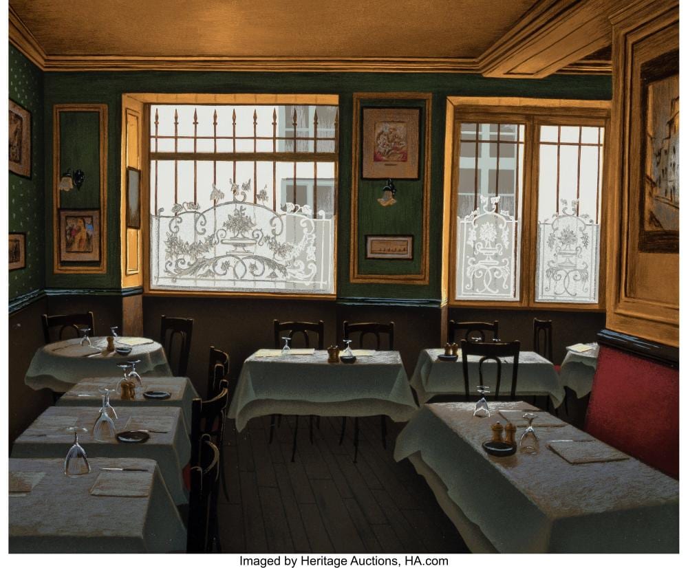 André Renoux comparable auction result: andr renoux french 1939 2002 untitled screenprint in colors on paper 18 1 8