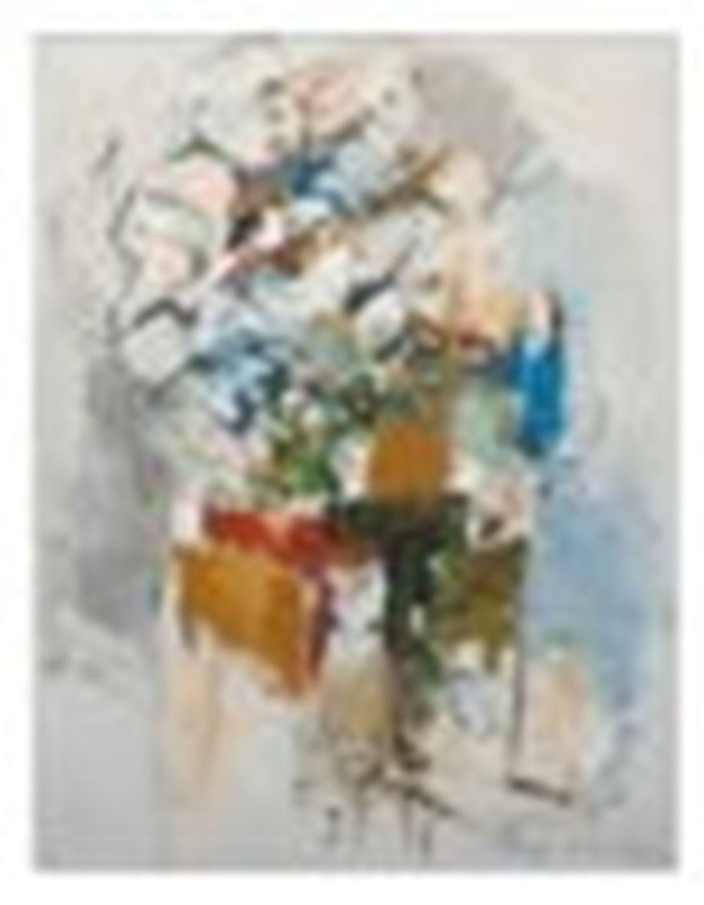 Joan Mitchell (1925-1992) Untitled oil on canvas 45 1/2 x 34 7/8 in. (115.5 comparable sale