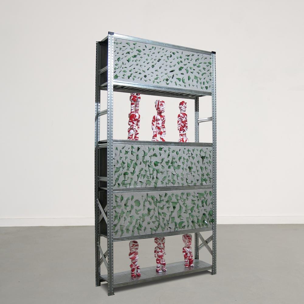 Kendell Geers comparable auction result: kendell geers mixed media sculpture 2004