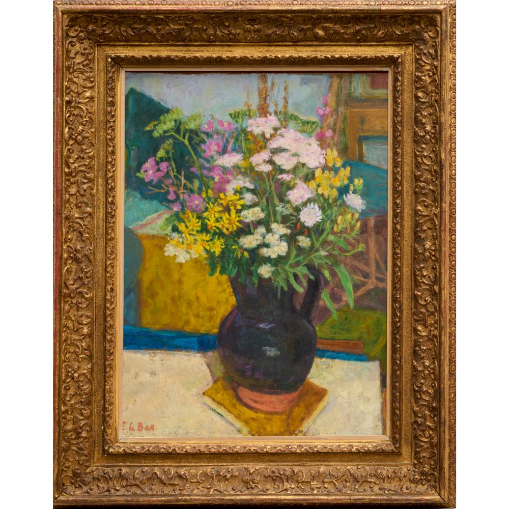 Edward Le Bas comparable auction result: edward le bas oil on board