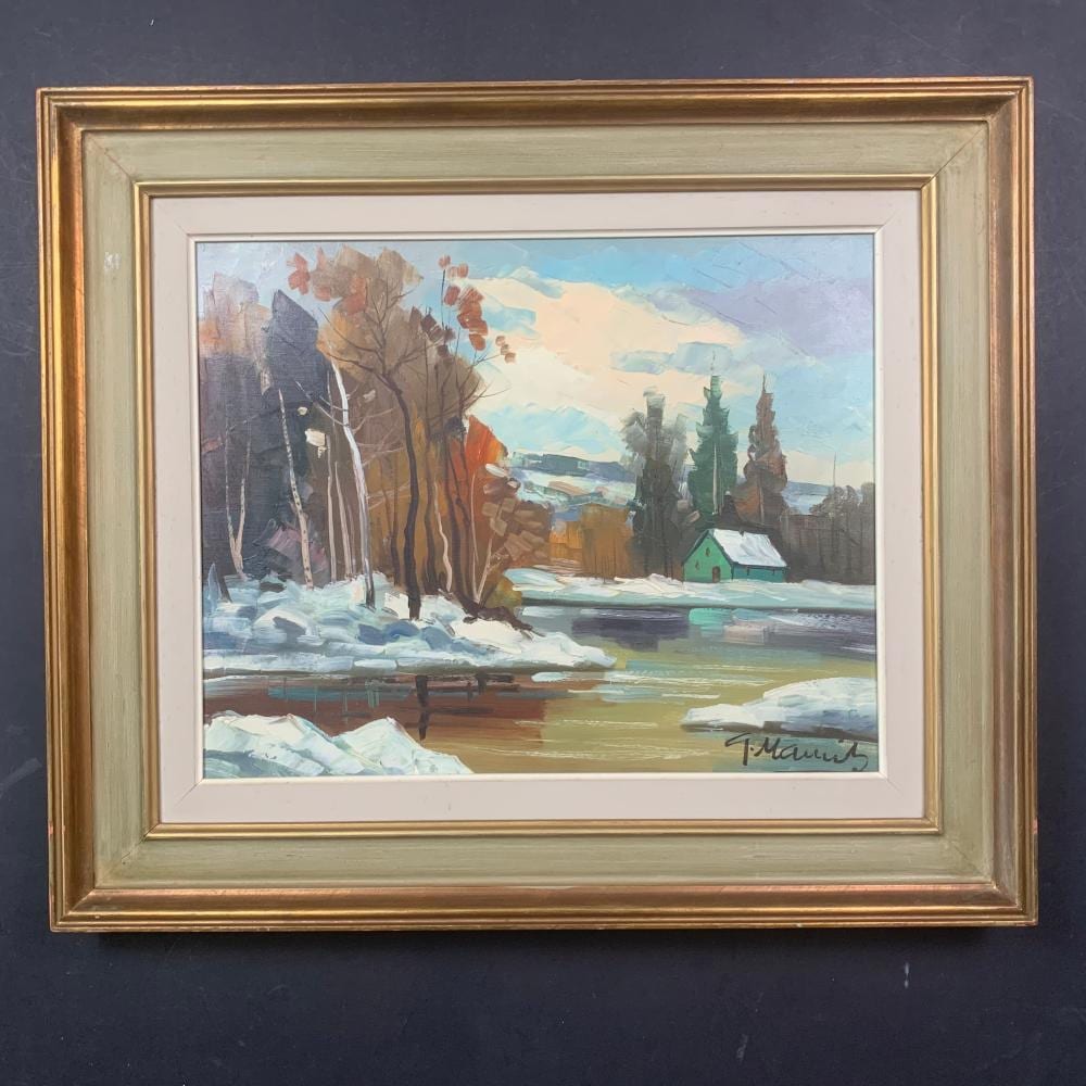 Geza Marich comparable auction result: gordon marich original painting